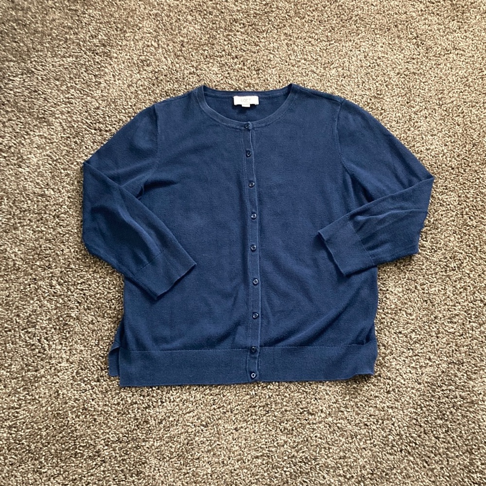 Navy Loft Cardigan